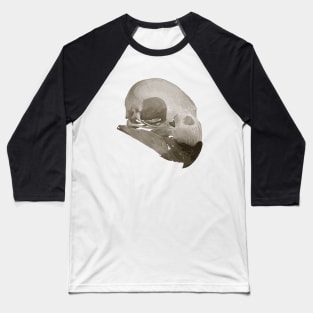 Parrot Skull Baseball T-Shirt